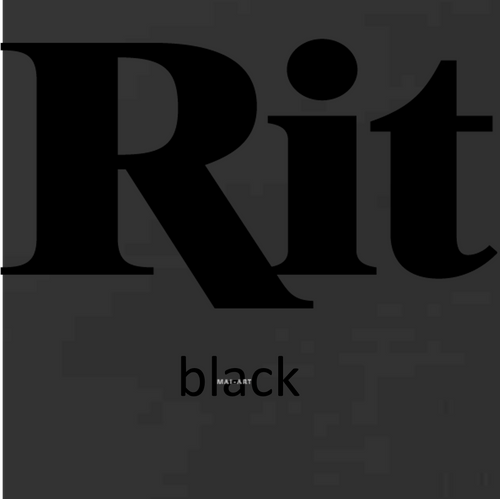 צבע לצביעת בדים Rit  all purpose dye - black 15