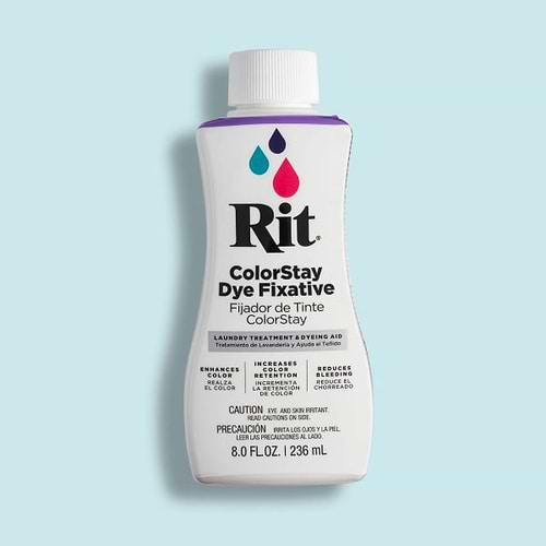 מקבע לצביעת בדים  Rit colorstay dye fixative 