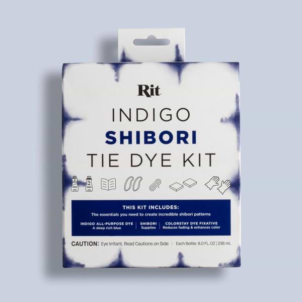 ערכה אינדיגו שיבורי וטאי דאי  Rit indigo - shibori - tie dye 