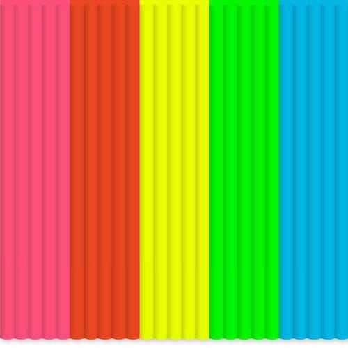 מילוי ABS HIGHLIGHTER MIXED PACK 25UNIT 3DOODLER למכשיר CREATE