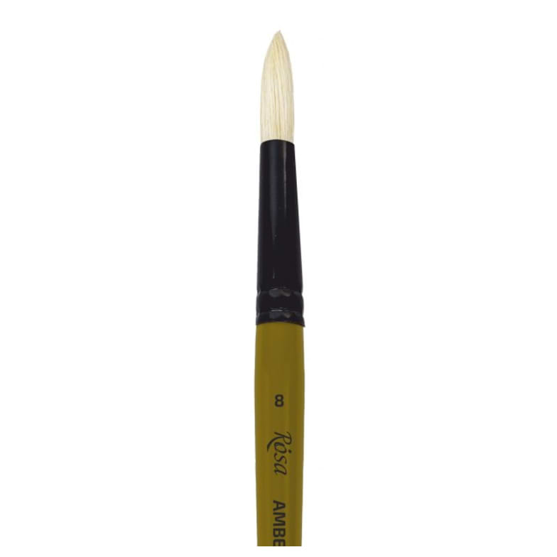 מכחול AMBER BRISTLE ROSA סדרה 2306R עגול.