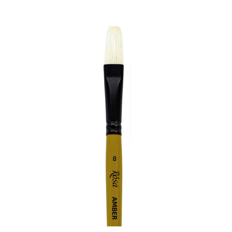 מכחול AMBER BRISTLE ROSA סדרה 2306F שטוח מידה 10.