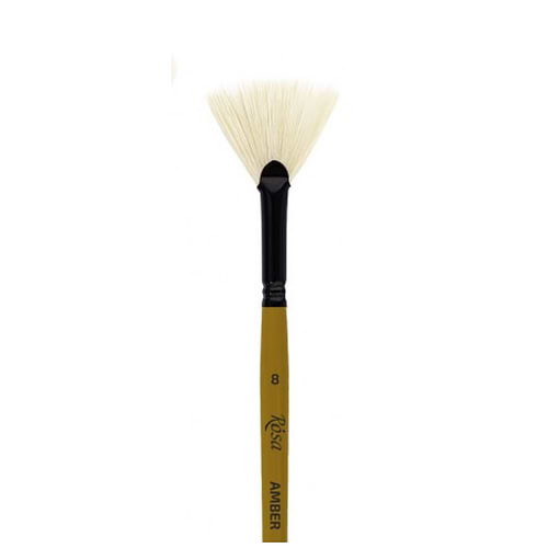 מכחול AMBER BRISTLE ROSA סדרה 2306FN שטוח מידה 2.