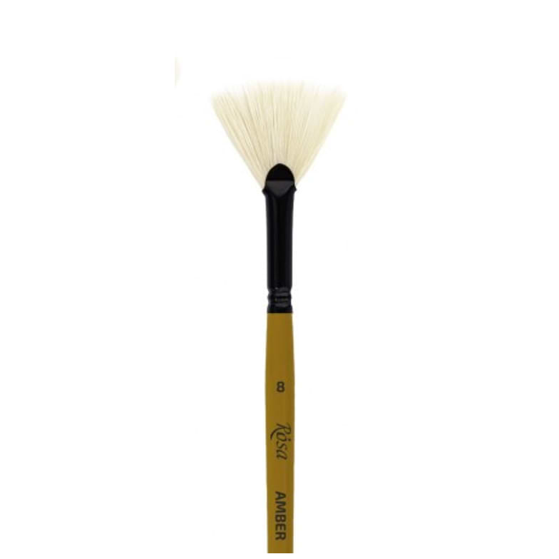 מכחול AMBER BRISTLE ROSA סדרה 2306FN שטוח מידה 2.