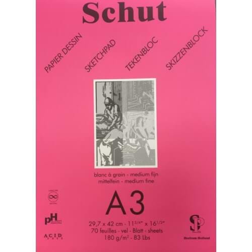 בלוק Schut A3 180gr