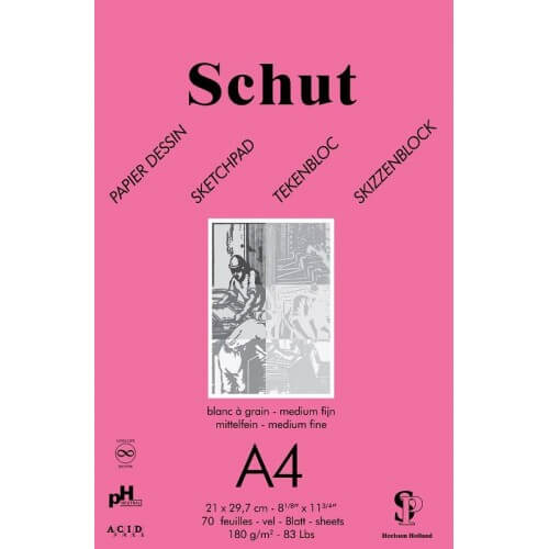בלוק Schut A4 180gr