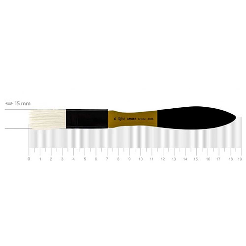 מברשת AMBER BRISTLE ROSA סדרה 2306 שטוח 15