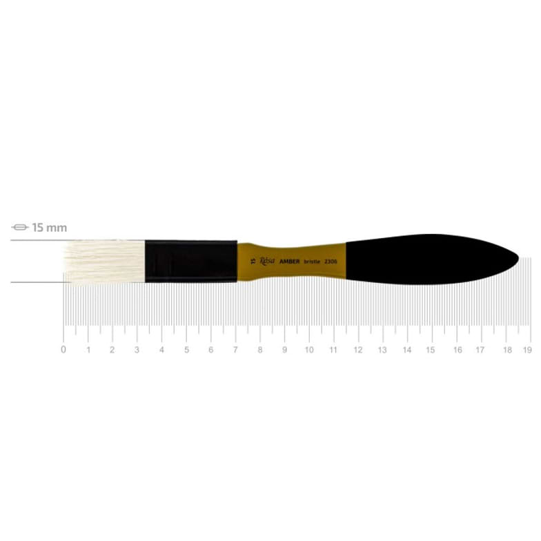 מברשת AMBER BRISTLE ROSA סדרה 2306 שטוח 15