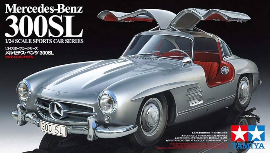 ערכת הרכבה מכונית MERCEDES BENZ 300SL TAMIYA 