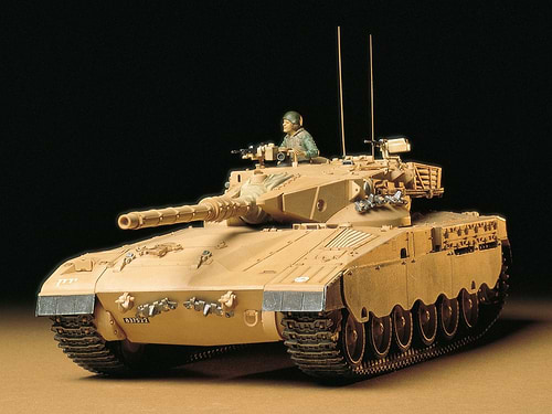 ערכת הרכבה טנק מרכבה MERKAVA TAMIYA 