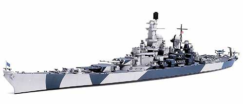 ערכת הרכבה משחתת U.S NAVY BATTLESHIP BB-61 IOWA TAMIYA 