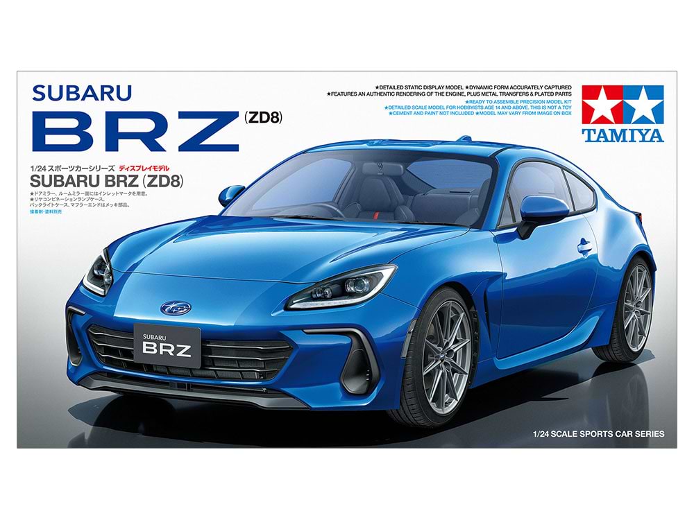 ערכת הרכבה מכונית SUBARU BRZ (ZD8) TAMIYA