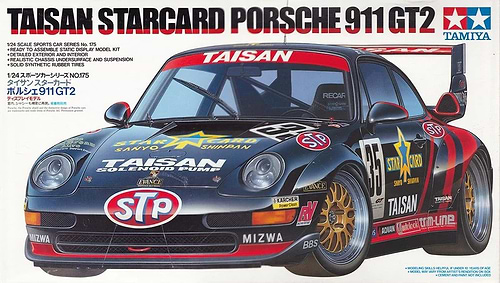 ערכת הרכבה מכונית TAISAN STARCARD PORSCHE 911 GT2 TAMIYA
