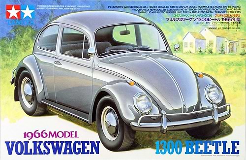 ערכת הרכבה מכונית VOLKSWAGEN 1966 MODEL 1300 BEETLE TAMIYA