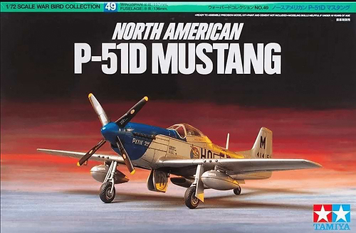 ערכת הרכבה מטוס NORTH AMERICAN P-51D MUSTANG
