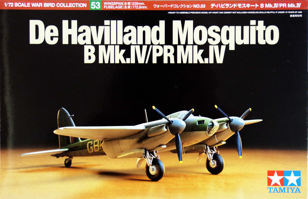 ערכת הרכבה מטוס DE HAVILLAND MOSQUITO B MK.IV