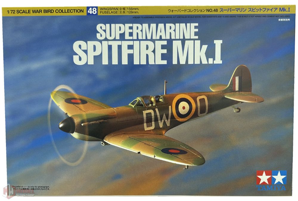 ערכת הרכבה מטוס SUPERMARINE SPITFIRE MK.I