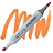 sketch copic marker YR68 orange