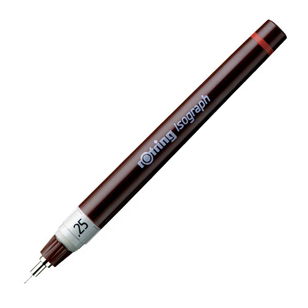 רפידוגרף רב פעמי 0.25 ROTRING ISOGRAPH
