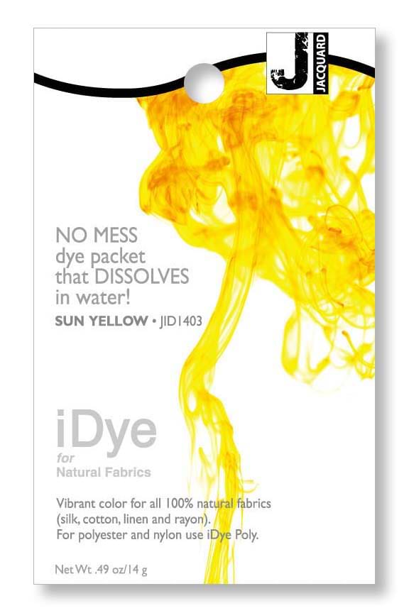 צבע לטקסטיל I-DYE גוון SUN YELLOW 403