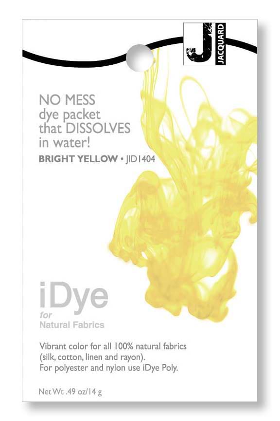 צבע לטקסטיל I-DYE גוון BRIGHT YELLOW 404