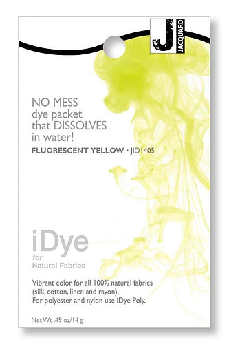 צבע לטקסטיל I-DYE גוון FLUORESENT YELLOW 405