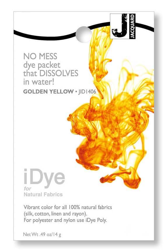 צבע לטקסטיל I-DYE גוון GOLDEN YELLOW 406