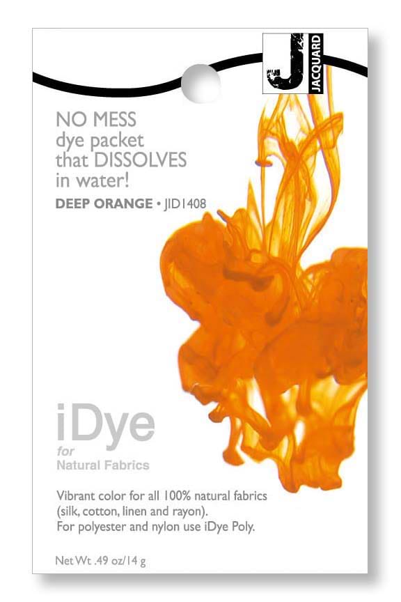 צבע לטקסטיל I-DYE גוון DEEP ORANGE 408