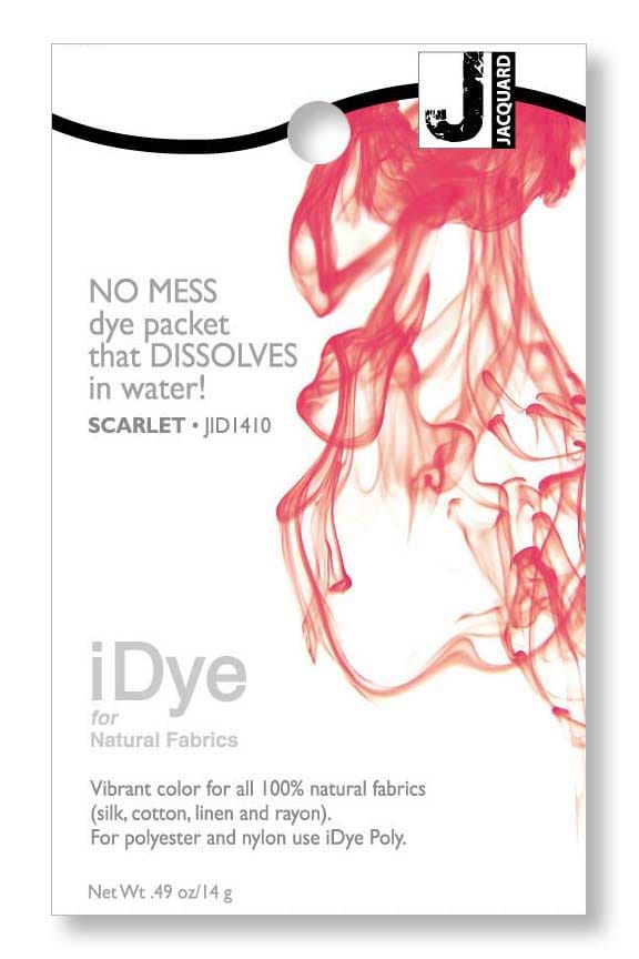 צבע לטקסטיל I-DYE גוון SCARLET 410