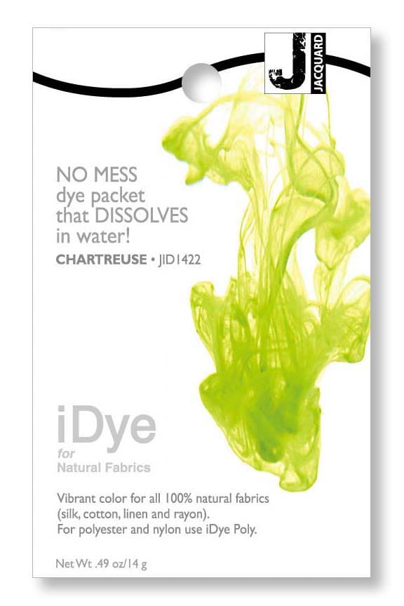 צבע לטקסטיל I-DYE גוון CHARTREUSE 422