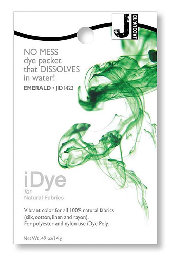 צבע לטקסטיל I-DYE גוון EMERALD 423