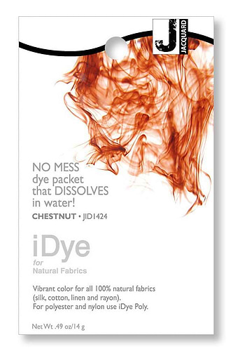 צבע לטקסטיל I-DYE גוון CHESTUNT 424
