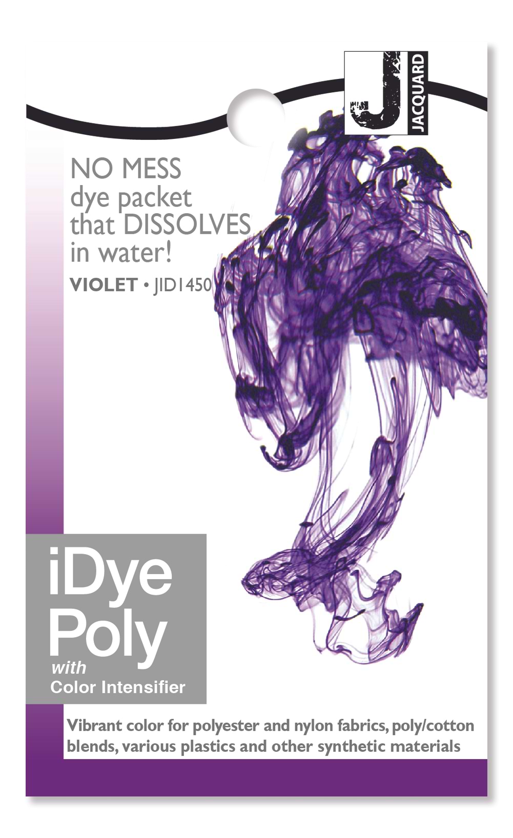 צבע לטקסטיל I-DYE POLY גוון VIOLET 450