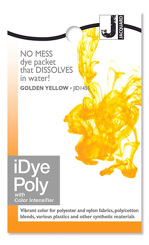 צבע לטקסטיל I-DYE POLY גוון GOLDEN YELLOW 455