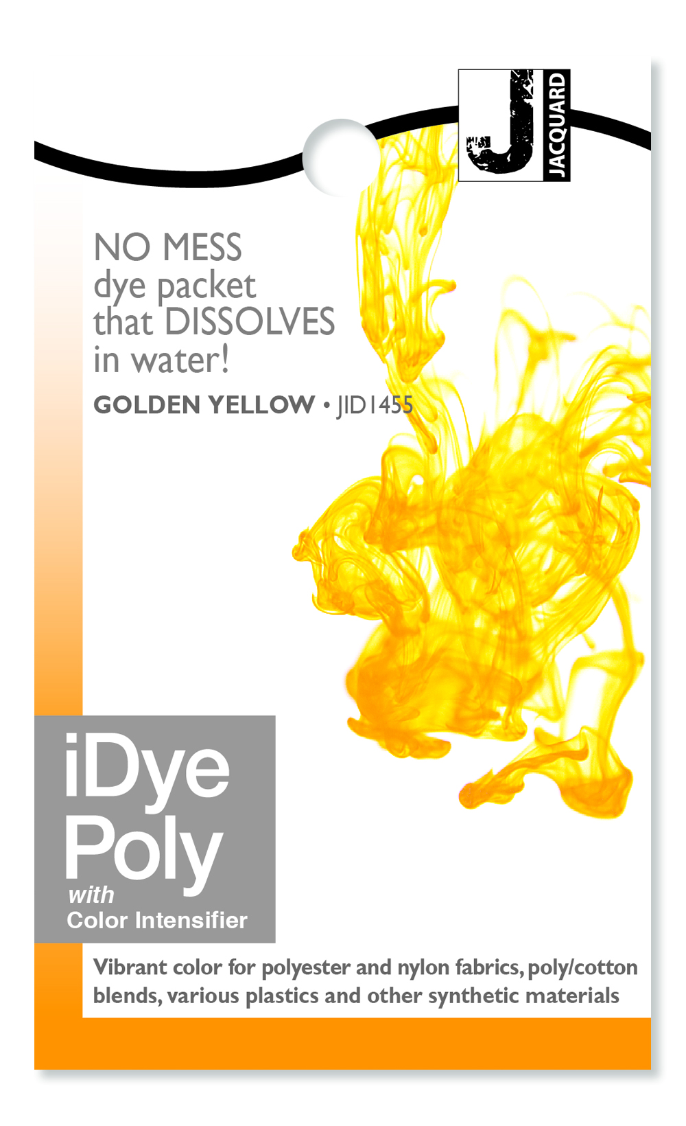 צבע לטקסטיל I-DYE POLY גוון GOLDEN YELLOW 455