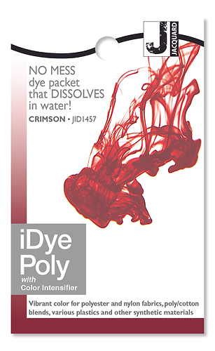 צבע לטקסטיל I-DYE POLY גוון CRIMSON 457