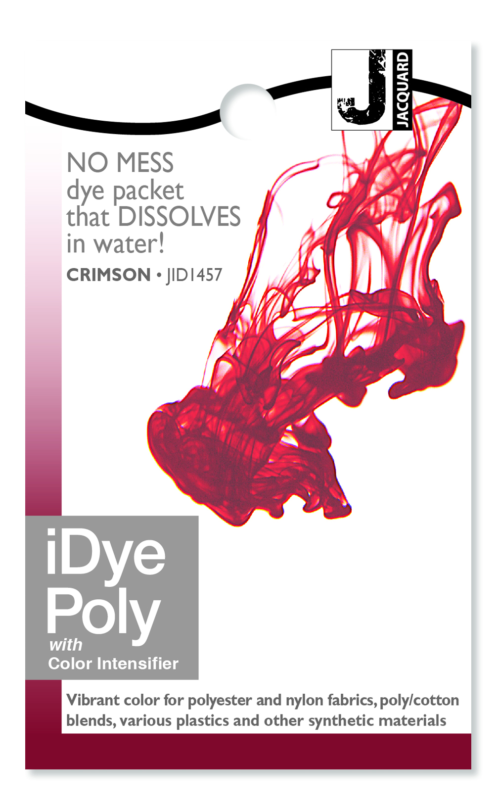 צבע לטקסטיל I-DYE POLY גוון CRIMSON 457
