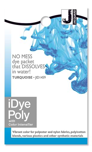 צבע לטקסטיל I-DYE POLY גוון TURQUOISE 459