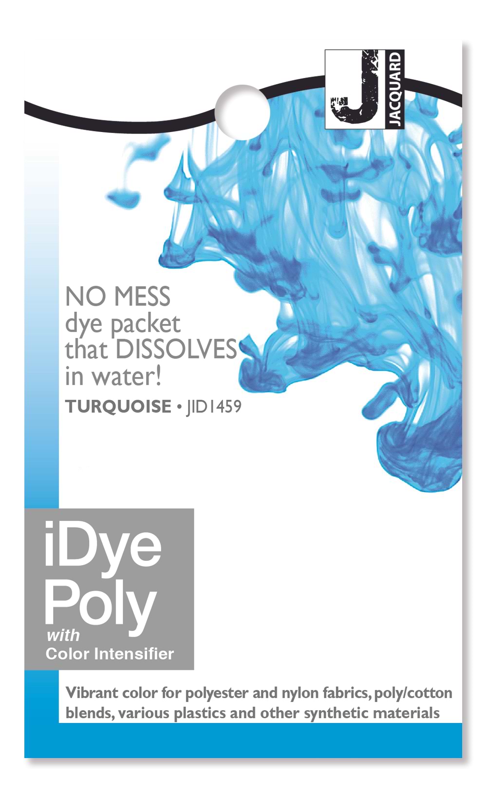 צבע לטקסטיל I-DYE POLY גוון TURQUOISE 459
