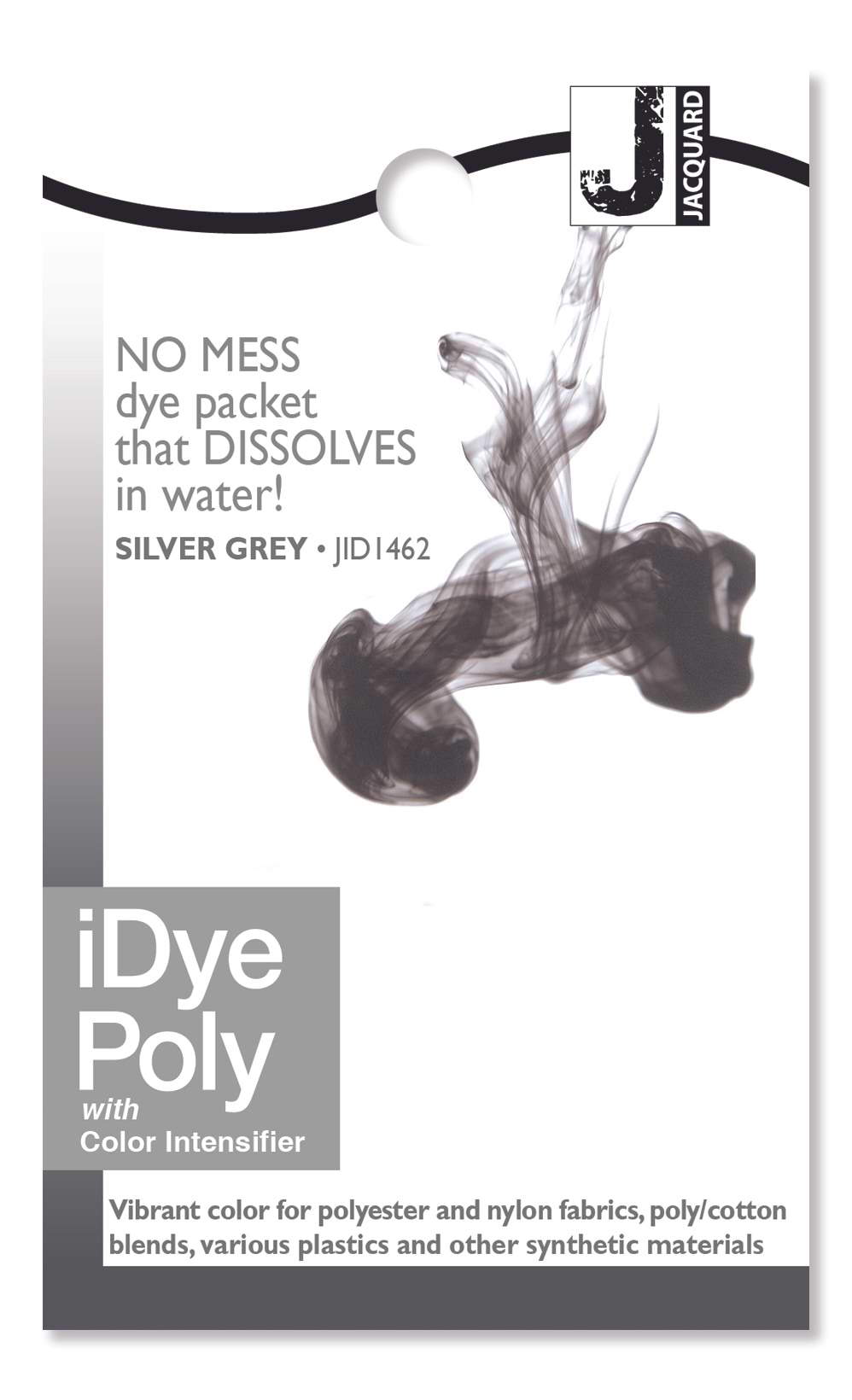 צבע לטקסטיל I-DYE POLY גוון SILVER GREY 462