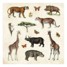 חוברת מדבקות   ZOOLOGICAL EPHEMERA