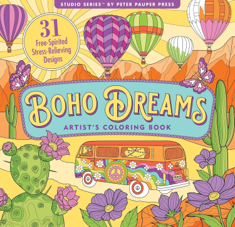 חוברת צביעה BOHO DREAMS ARTIST