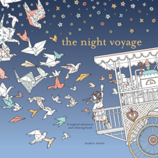 ספר צביעה THE NIGHT VOYAGE COLORING BOOK