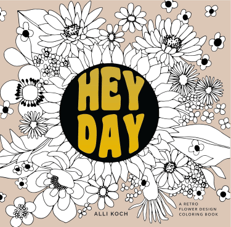חוברת צביעה HEY DAY COLORING BOOK
