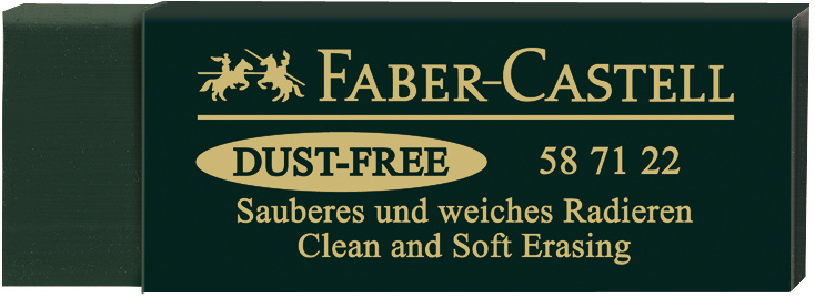 מחק מקצועי FABER-CASTELL DUST FREE