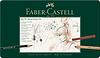 סט 33 חלקים רישום פיט מונכרום FABER CASTELL