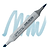 sketch copic marker B52 soft greenish blue