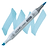 copic marker ciao BG01 aqua blue