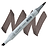 copic marker ciao E79 cashew