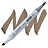 copic marker ciao E47 dark brown
